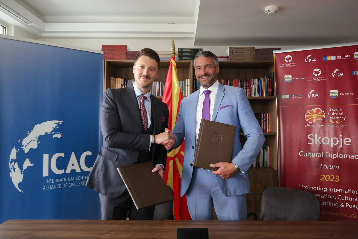 Club of Skopje signing ceremony
